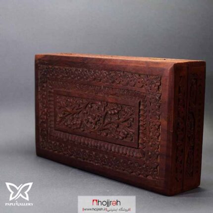 خرید و قیمت صندوق جواهرات چوبی دستساز از حجره