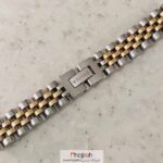 خرید و قیمت دستبند رولکس استیل طلایی - نقره ای زنانه از حجره