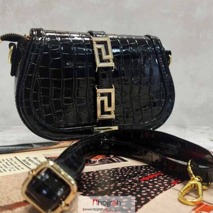 قیمت و خرید کیف‌ زنانه ورساچه‌ Versace مشکی بند‌ بلند‌ کد 108 از حجره