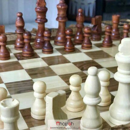 قیمت و خرید مهره شطرنج چوبی فدراسیونی از حجره