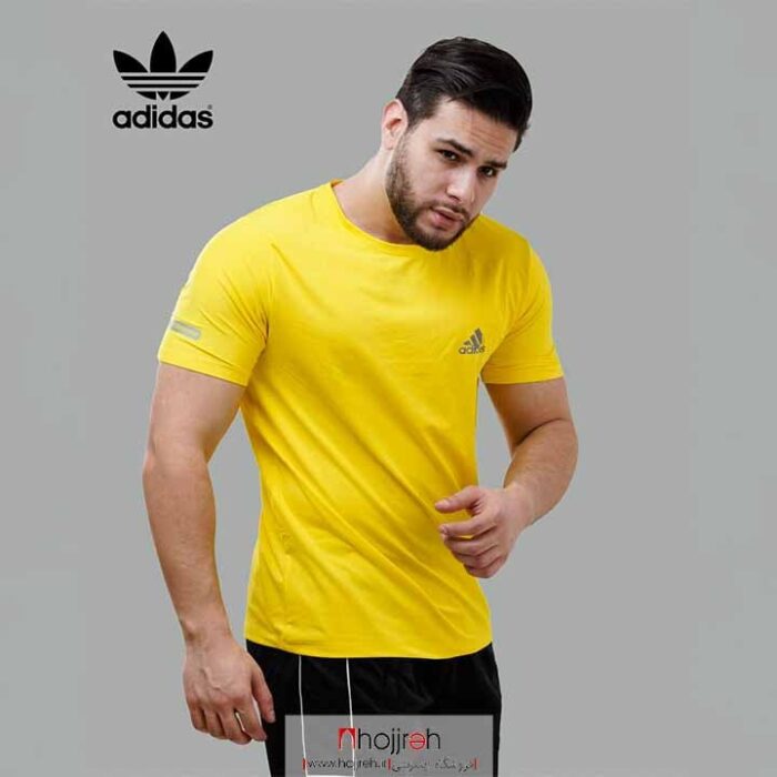 خرید و قیمت تیشرت تنفسی آدیداس ADIDAS زرد از حجره