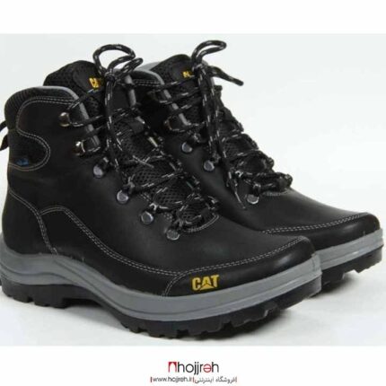 خرید و قیمت کفش کوهنوردی و زمستانی کت CAT مدل ELM مشکی | ارسال رایگان کد BT03 از حجره