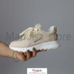 خرید و قیمت کتانی دخترانه اسپرت طرح ریبوک REEBOK کرم کد MH784 از حجره