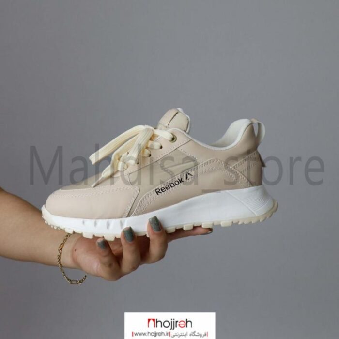 خرید و قیمت کتانی دخترانه اسپرت طرح ریبوک REEBOK کرم کد MH784 از حجره