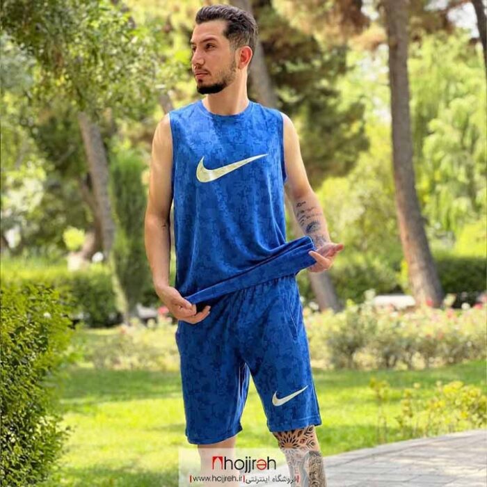 خرید و قیمت ست تاپ و شلوارک نایک NIKE کد VM1524 از حجره