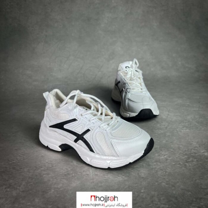 خرید و قیمت کتانی دخترانه طرح آسیکس ASICS سفید کد MH924 از حجره