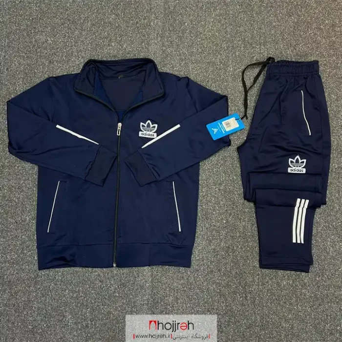 خرید و قیمت ست گرمکن و شلوار بچگانه آدیداس ADIDAS سورمه ای کد VM1567 از حجره