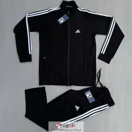 خرید و قیمت ست گرمکن و شلوار آدیداس ADIDAS مشکی کد VM1629 از حجره