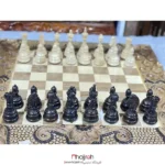قیمت و خرید مهره شطرنج چوبی سنگین ماکزیمم سوپر برند شهریار کد TNS81 از حجره