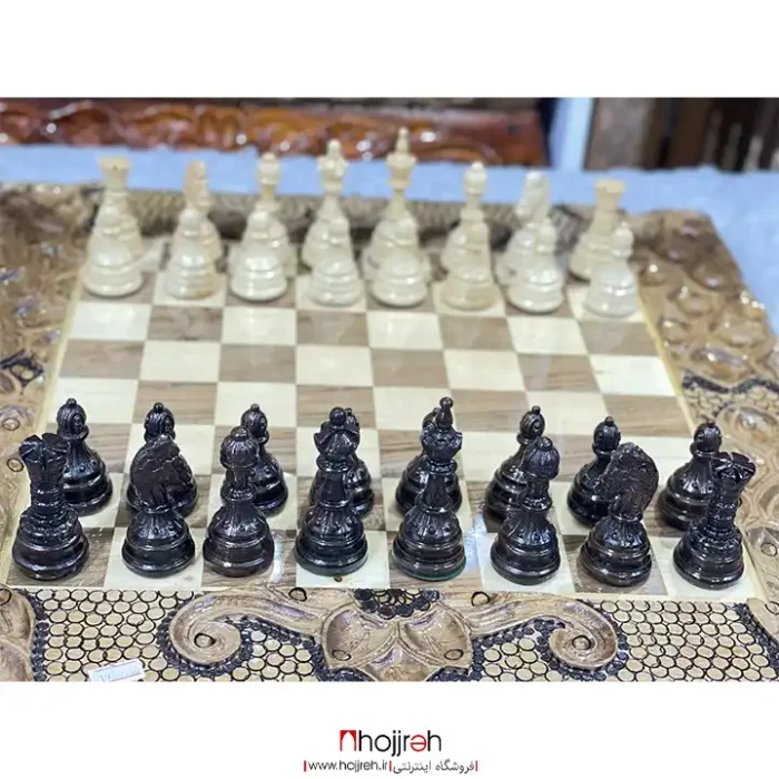 قیمت و خرید مهره شطرنج چوبی سنگین ماکزیمم سوپر برند شهریار کد TNS81 از حجره