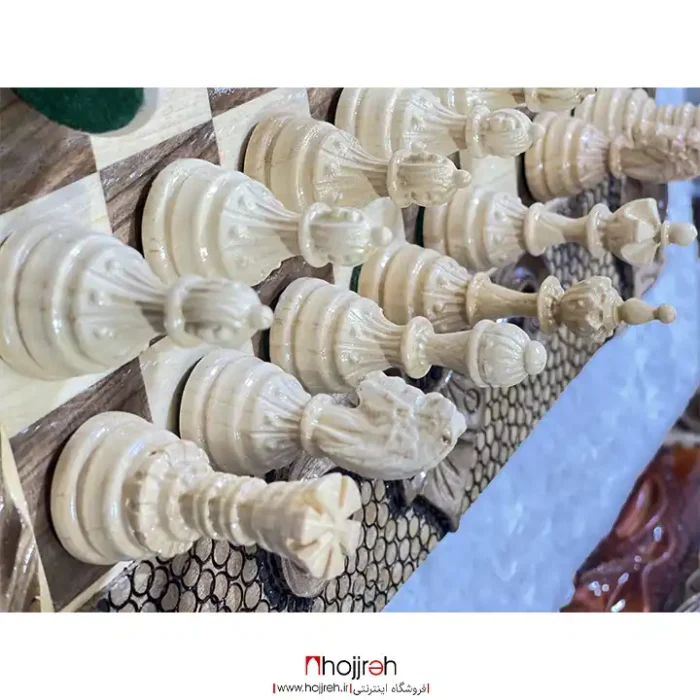 قیمت و خرید مهره شطرنج چوبی سنگین ماکزیمم سوپر برند شهریار کد TNS81 از حجره