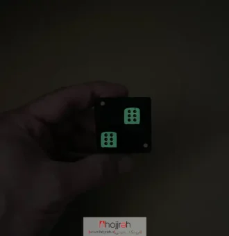 خرید و قیمت تاس شبرنگ سایز ۱۰ میل کد TNS641 از حجره