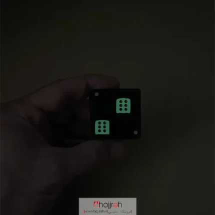 خرید و قیمت تاس شبرنگ سایز ۱۰ میل کد TNS641 از حجره