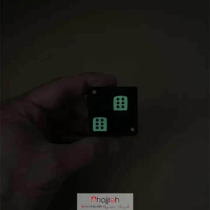 خرید و قیمت تاس شبرنگ سایز ۱۰ میل کد TNS641 از حجره
