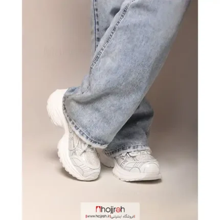 خرید و قیمت کتانی بالنسیاگا Balenciaga شاینی سفید کد MH1106 از حجره