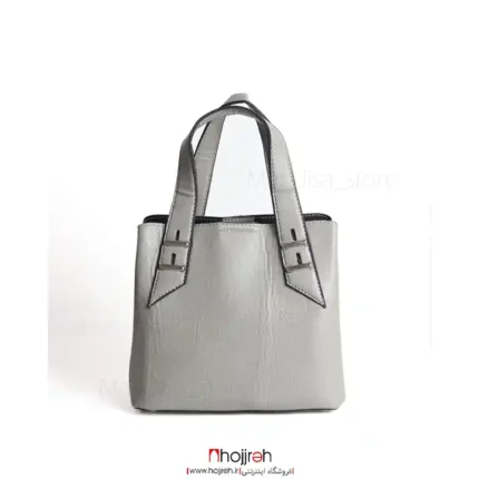 خرید و قیمت کیف چرم طوسی کد MH1114 از حجره