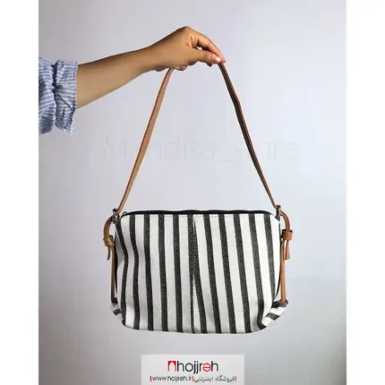 خرید و قیمت کیف رودوشی کنفی دخترانه طرح دار کد MH1126 از حجره