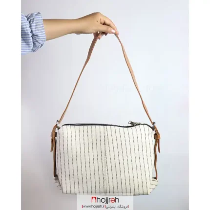 خرید و قیمت کیف رودوشی کنفی دخترانه طرح دار کد MH1126 از حجره