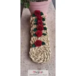 قیمت و خرید زیر لیوانی حصیری گل دار کد SNV176 از حجره