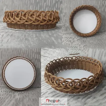 قیمت و خرید سبد جای نان ارغوان بافی از حجره