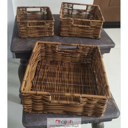 قیمت و خرید سبد نان ارغوان بافی از حجره